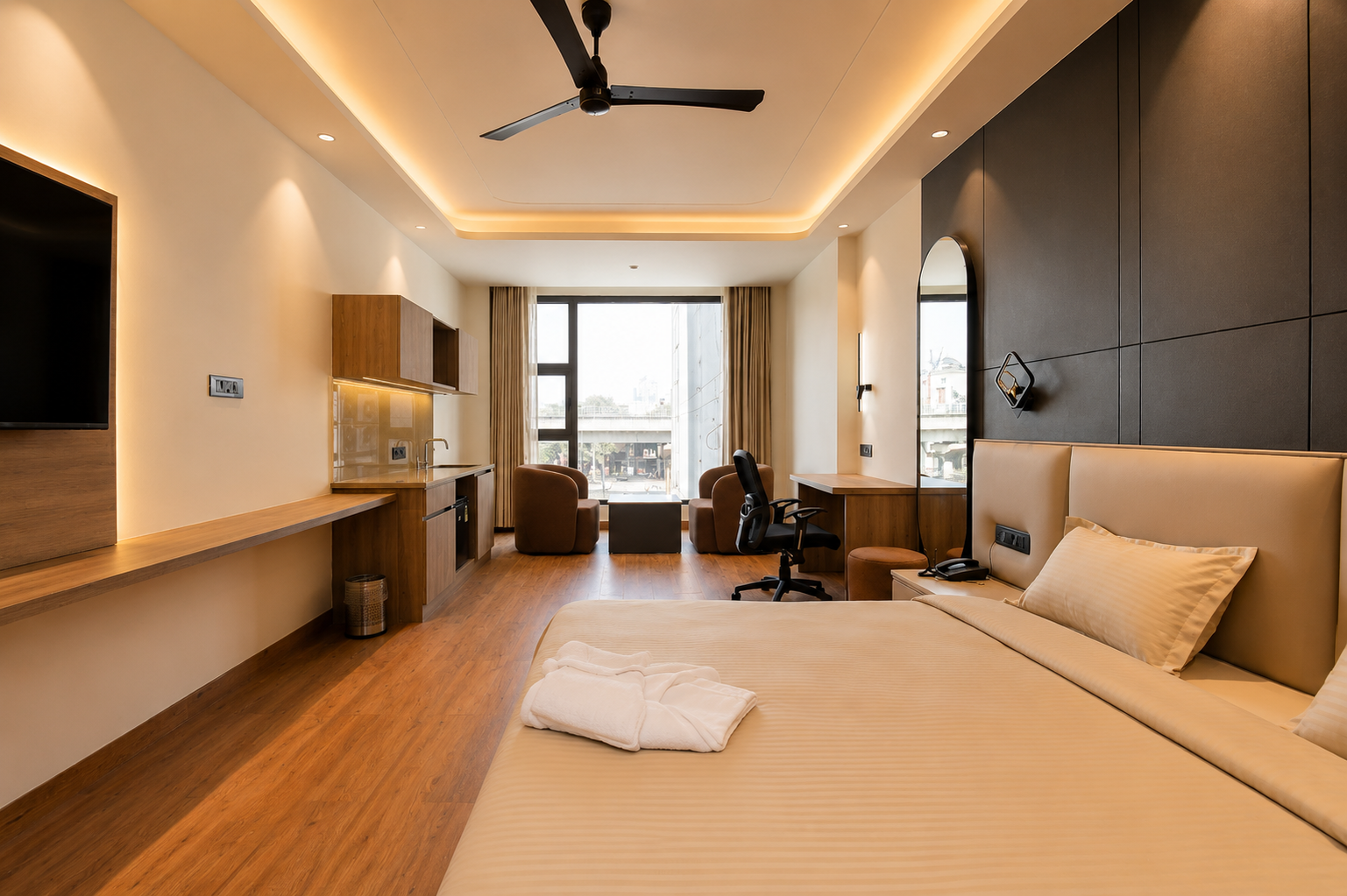 Suite 400 Sqft with Jacuzzi